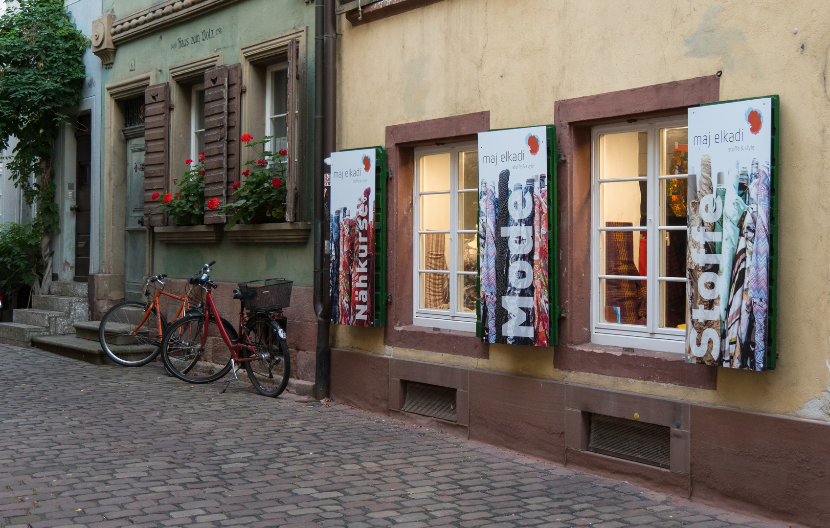 Die Altstadt von Freiburg