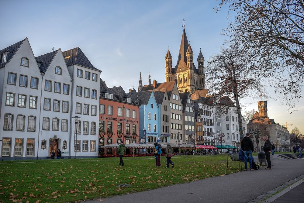 Die Altstadt von Köln