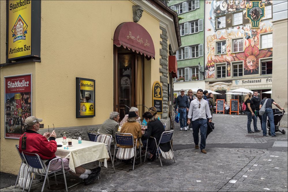 Die Altstadt von Luzern