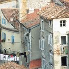 Die Altstadt von Porec auf Istrien