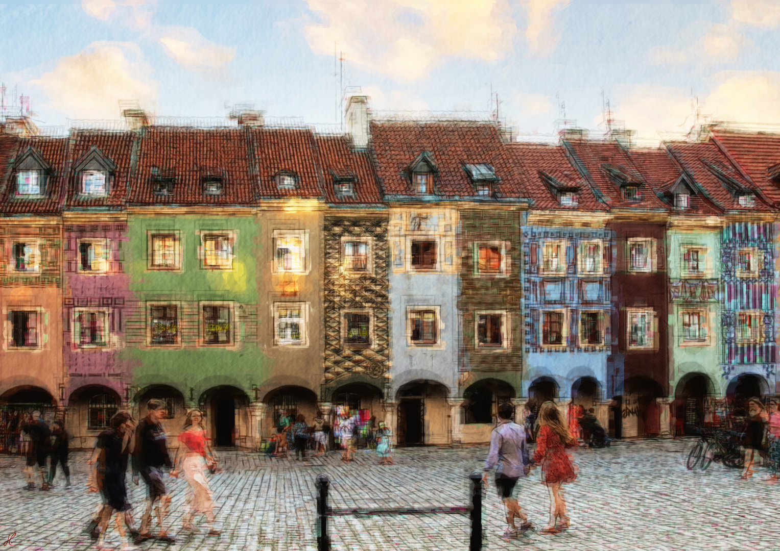 Die Altstadt von Poznan