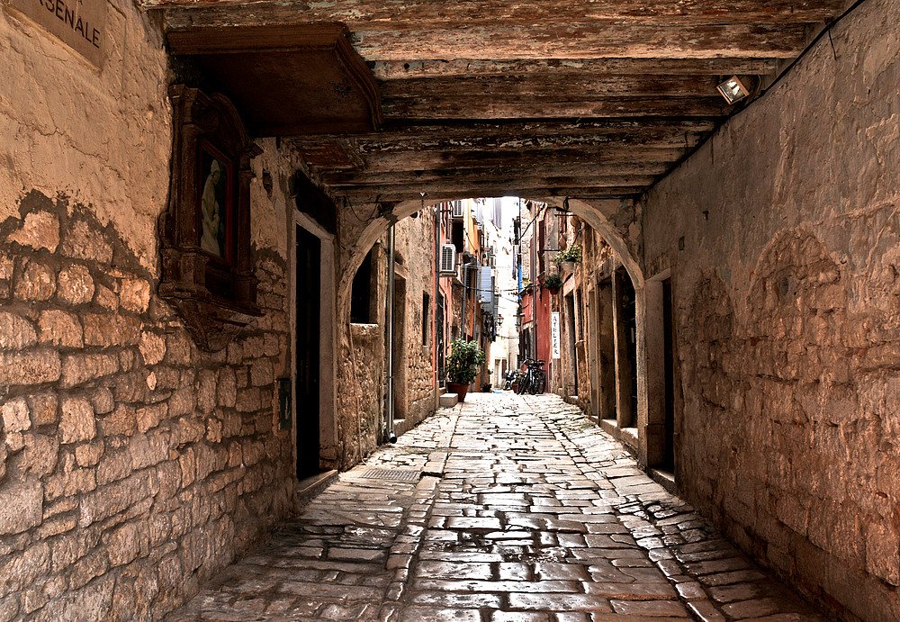 Die Altstadt von Rovinj hat ein ganz besonderes Flair.