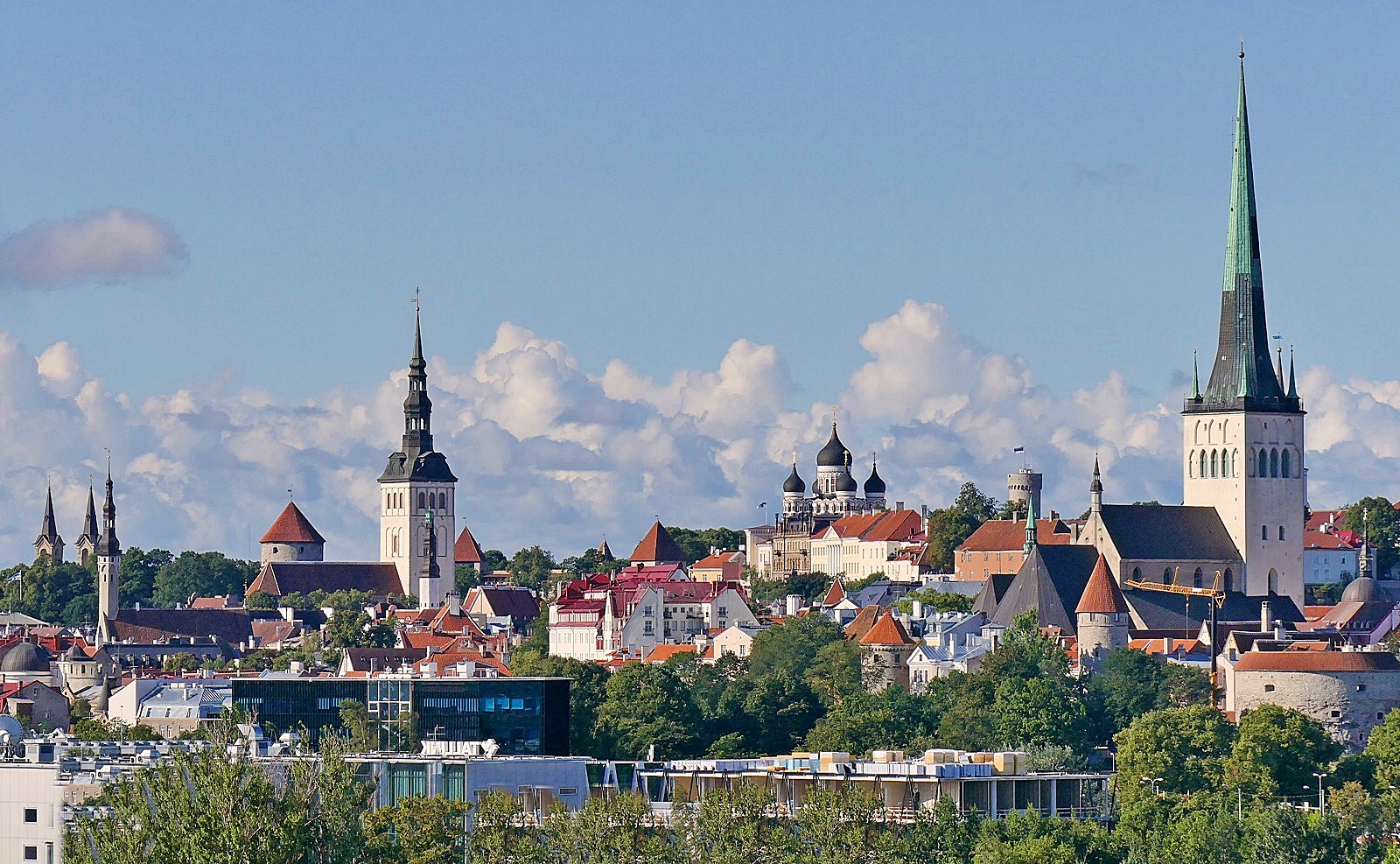 Die Altstadt von Tallinn...