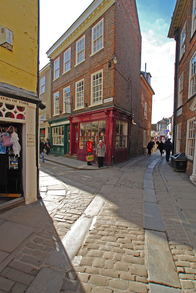 Die Altstadt von York (Yorkshire, England)