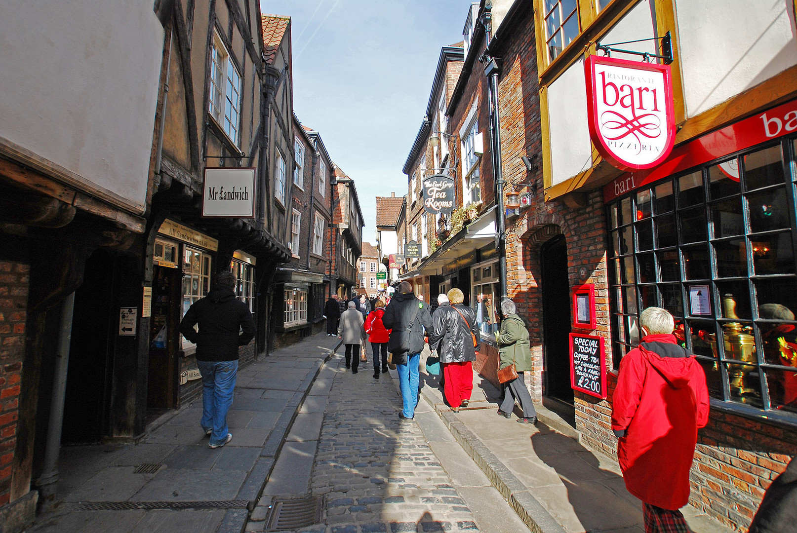 Die Altstadt von York (Yorkshire, England)