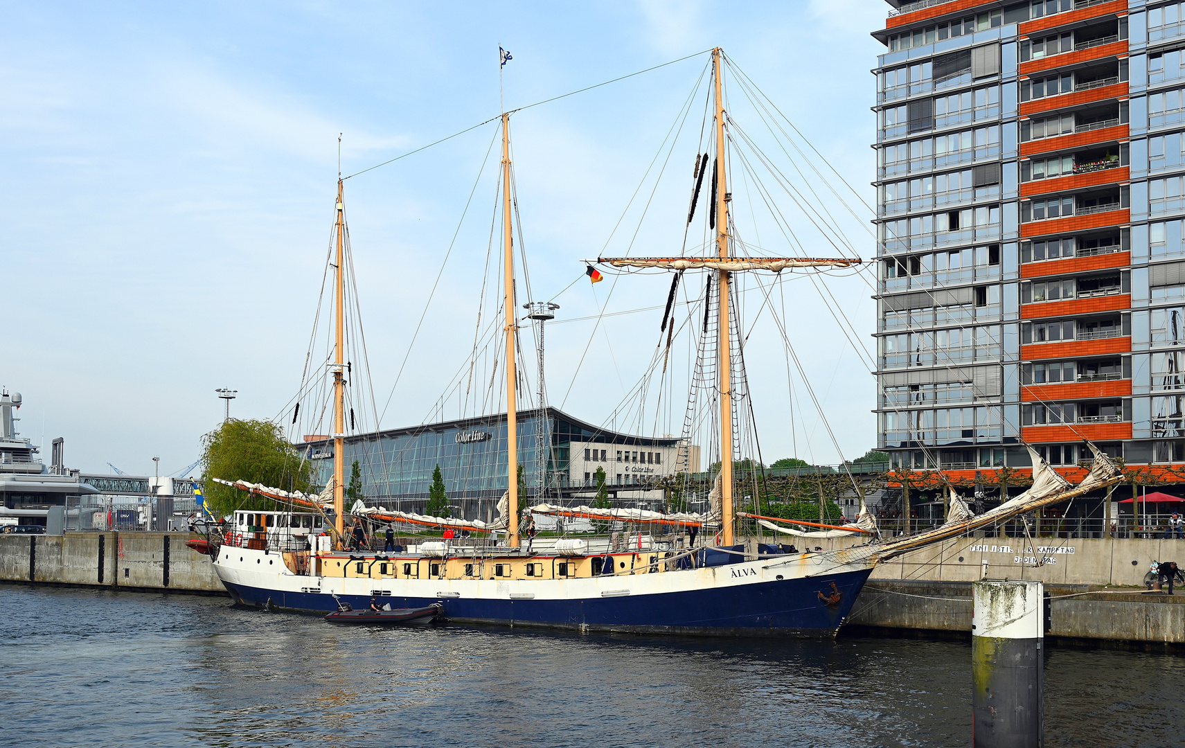 Die ALVA am 21.05.23 in Kiel