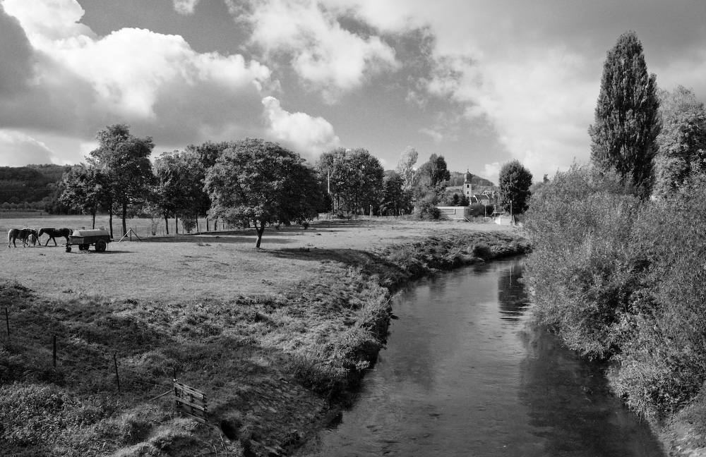 Die Alzette bei Mersch