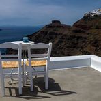 Die am häufigsten fotografierten Stühle auf Santorin 