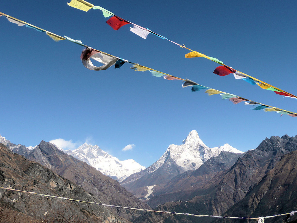 Die Ama Dablam - Das Matterhorn des Himalaya (6856mtr)