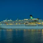 die "Amadea" bei der Lloyd-Werft