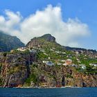 Die Amalfiküste zwischen Amalfi und Positano