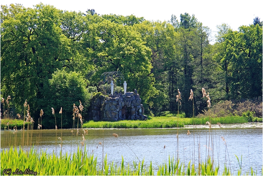 Die Amalieninsel im Wörlitzer Park Foto &amp; Bild world