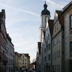 Die Amalienstraße in Neuburg