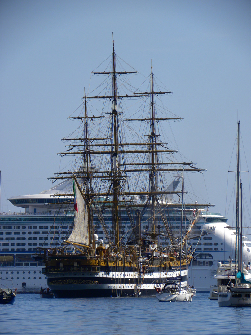 Die Amerigo Vespucci Foto & Bild europe, france, provencealpescôte