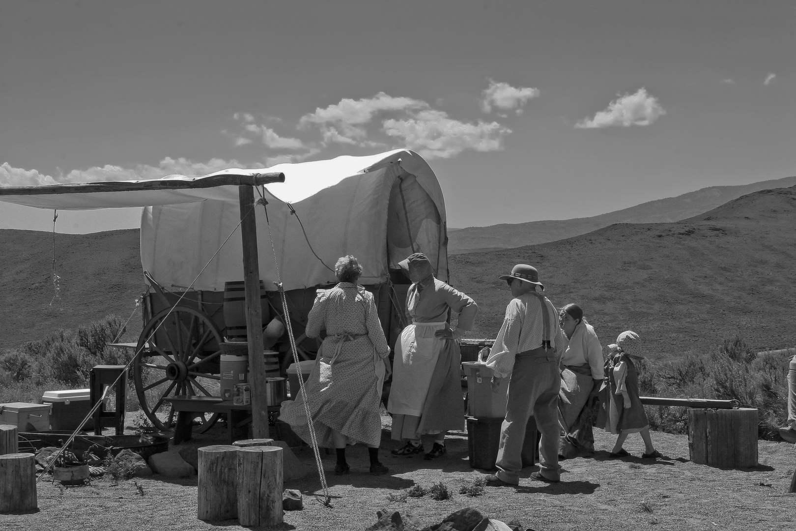 Die Amish leben freiwillig wie vor 300 Jahren.