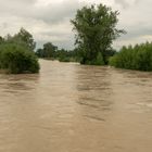 Die Ammer beim letzten Hochwasser