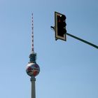 "Die Ampel gegen den Fernsehturm"