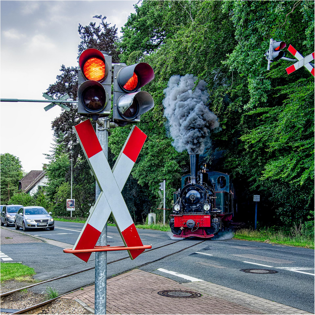 Die Ampeln zeigen Rot.....