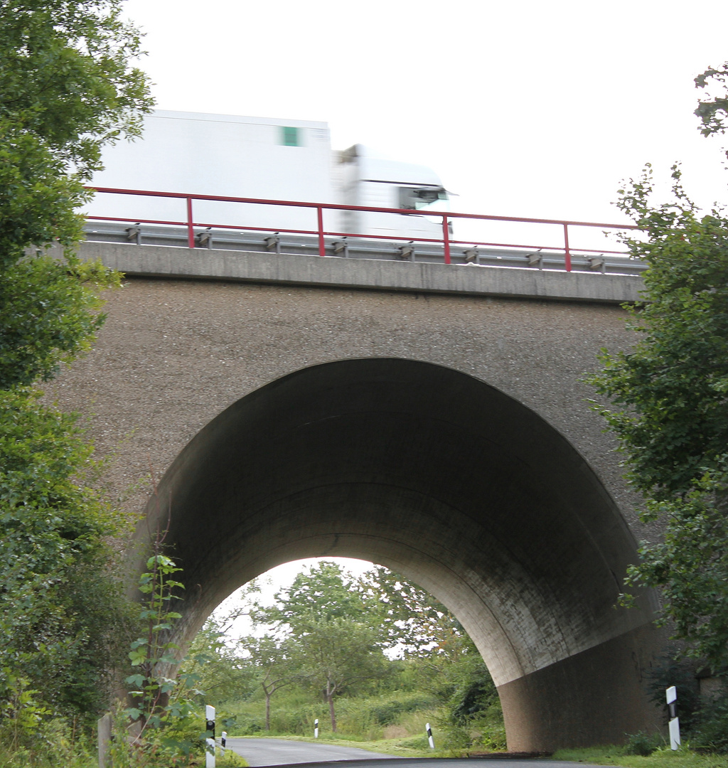 Die andere Richtung unter der A7