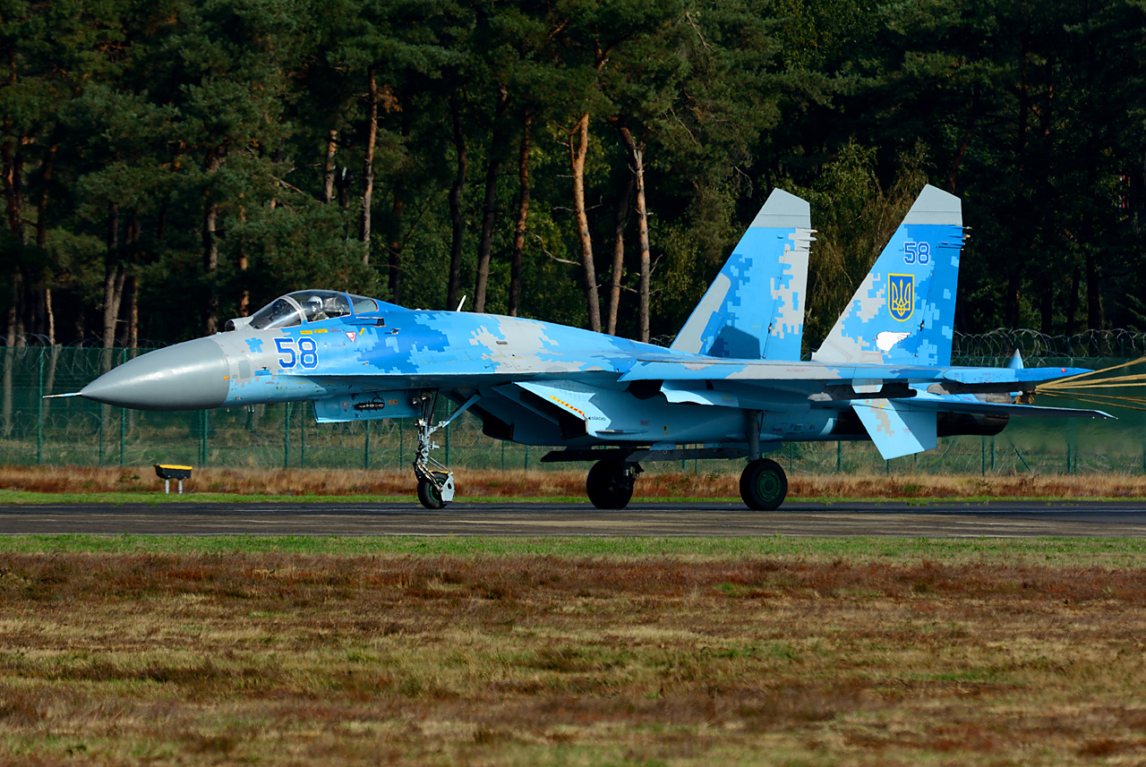 Die andere Sukhoi SU-27 Flanker