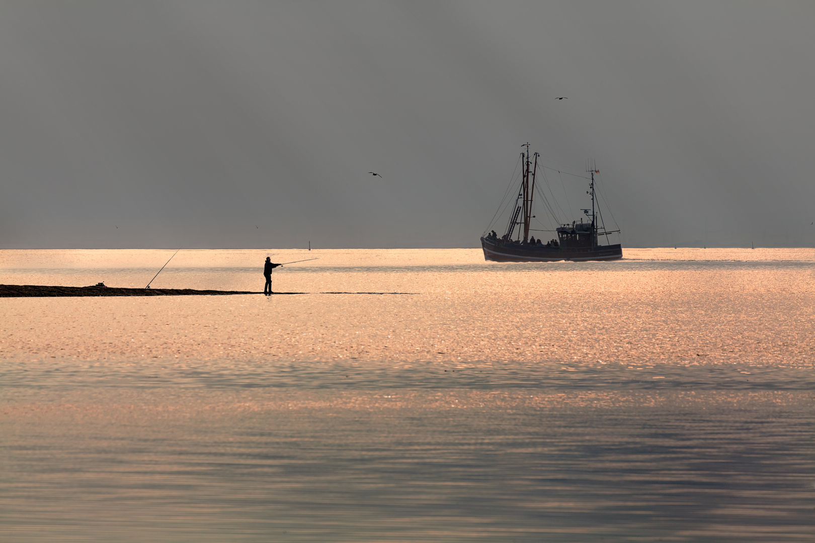 Die Angler und das Meer