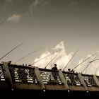 Die Angler von der Galata Brücke