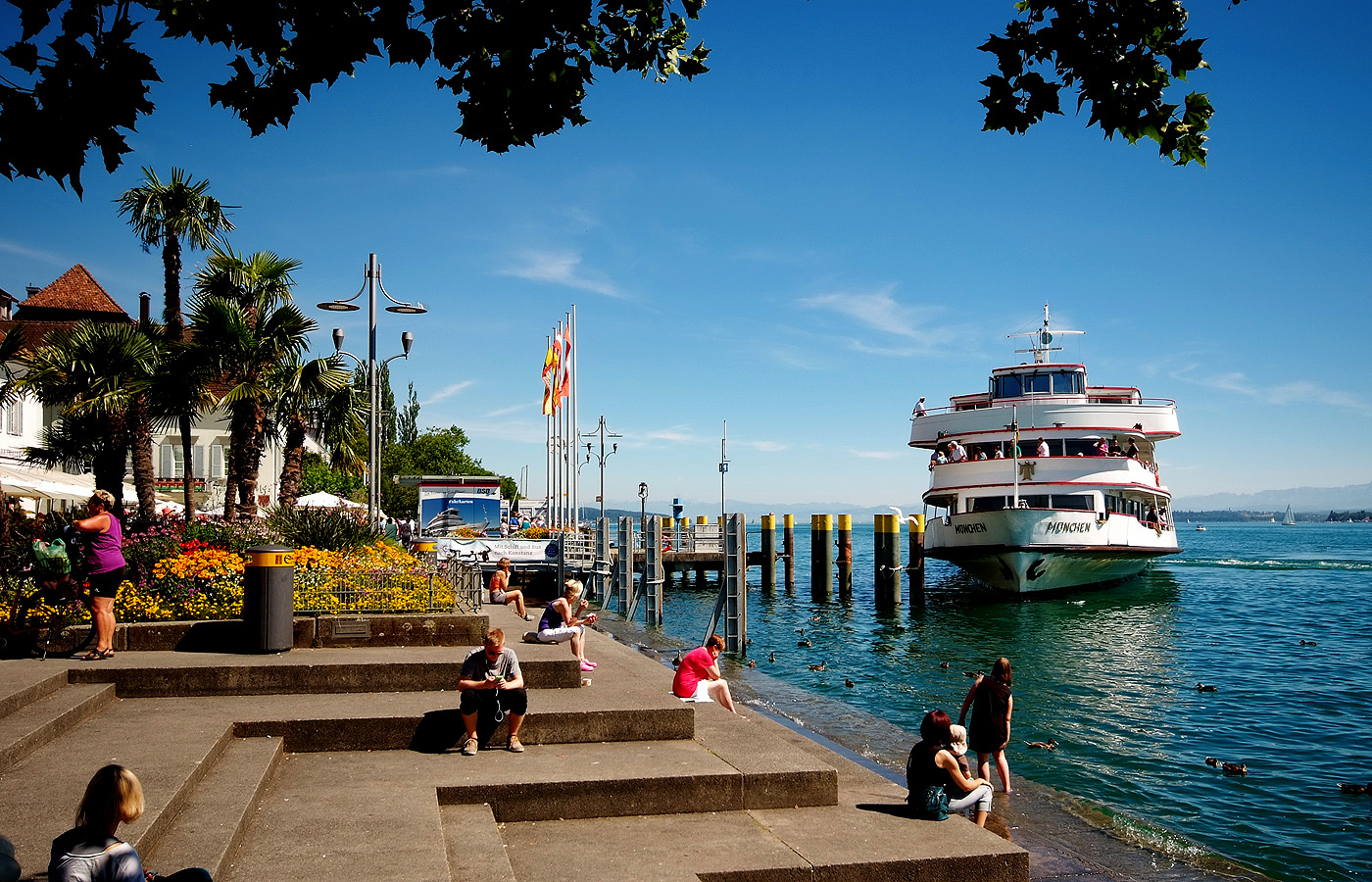 Die Ankunft in Überlingen/ Bodensee ...