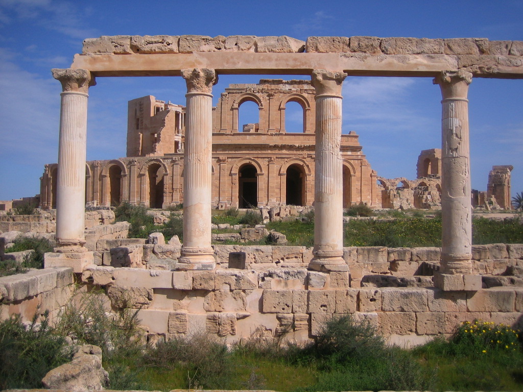 die antike Stadt Sabratha