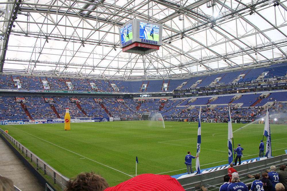 Die Arena bei Tageslicht