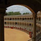 Die Arena in Ronda - Blick durch die alten Säulen