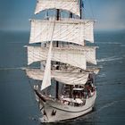 Die Artemis bei der Hanse-Sail in Rostock