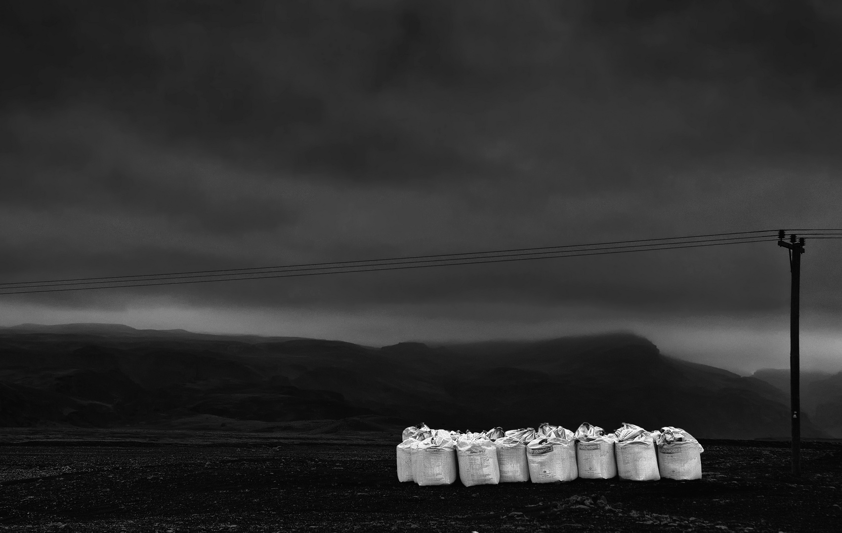 Die Asche des Eyjafjallajökull