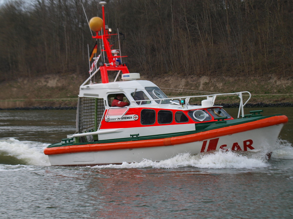 Die ASMUS BREMER fuhr ganz lässig durch den Nord-Ostsee-Kanal