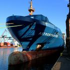 Die 'ASTROSPRINTER' im Hafen von Stettin