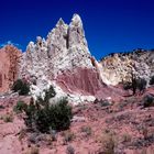 Die "atemraubende Sandstrasse" zum den Kodachrome Basin Park, Utah