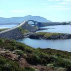 Die Atlantikstrasse in Norwegen