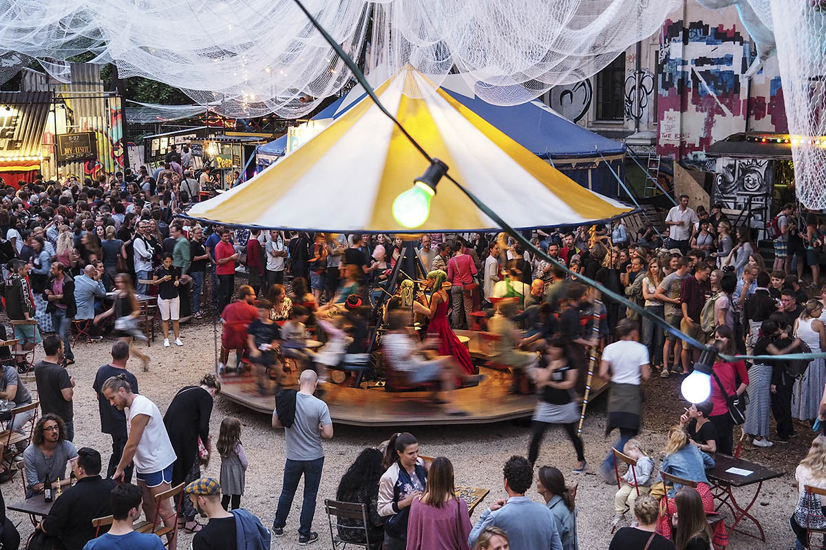 Die Attraktion beim Schaubudensommer