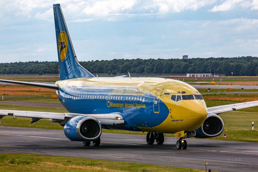 Die auffälligste ukrainische 737