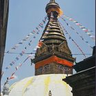 Die Augen Buddhas, Stupa Swayambunath, Kathmandu. Nepal