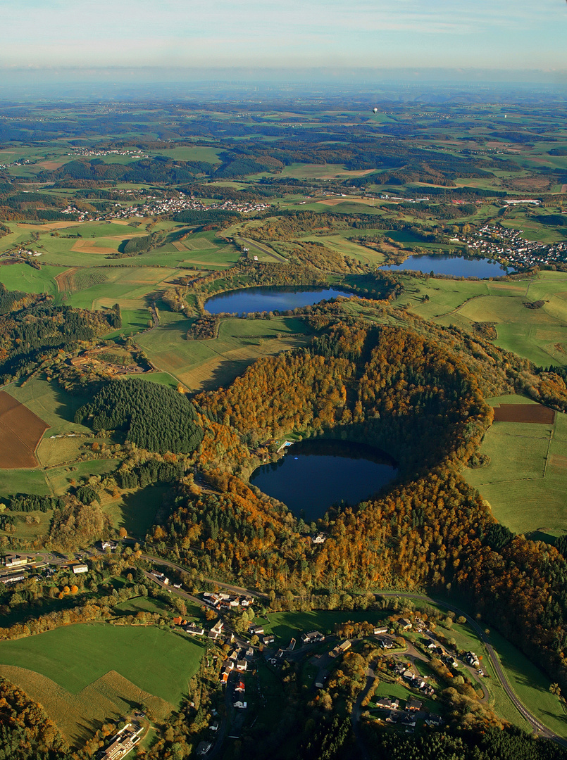 Die Augen der Eifel : Maare