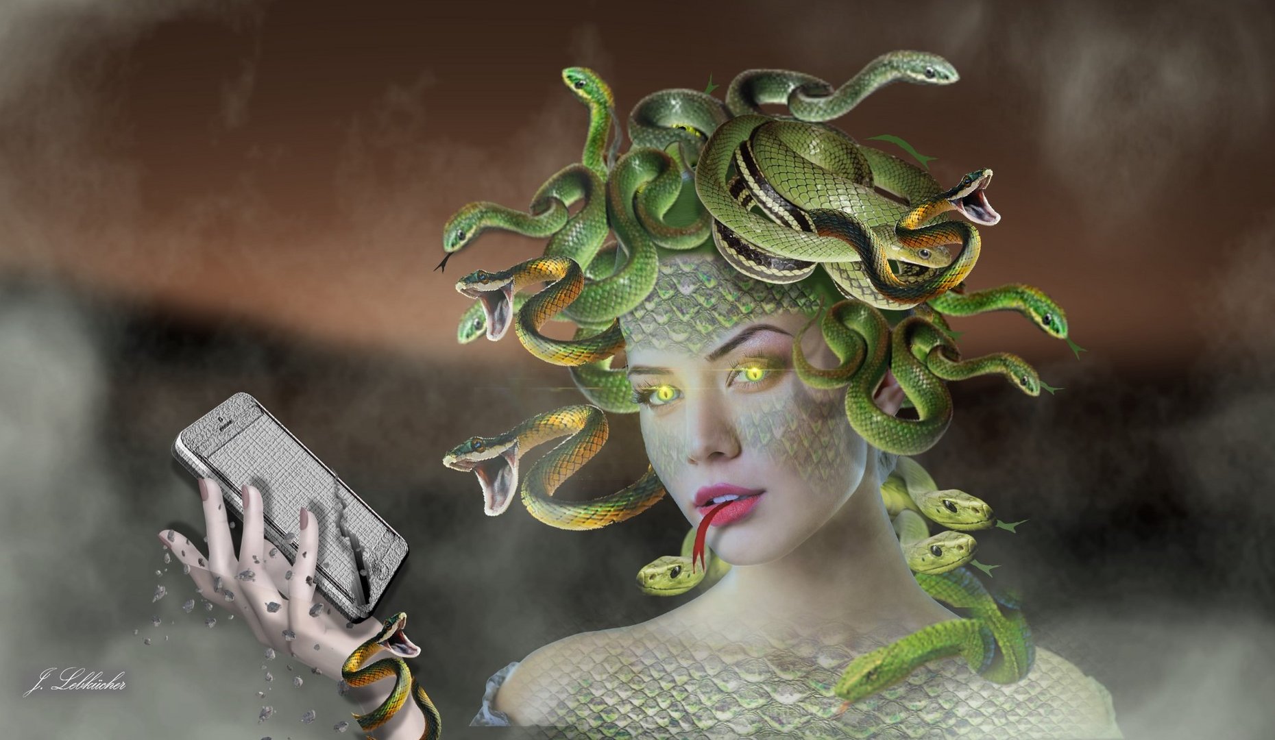 Die Augen der Medusa