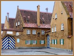 Die Augsburger Fuggerei.