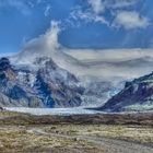 die Ausläufer des Vatnajökull