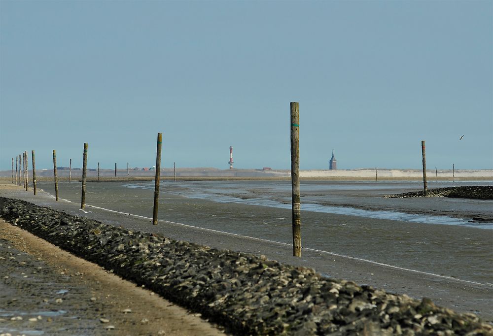 Die Außen-Harle - kurvenreiches Fahrwasser nach Wangerooge