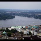 Die Außenalster aus der Luft