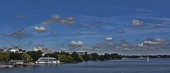 Die Außenalster im Sommer