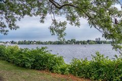 DIE AUßENALSTER IN HAMBURG - SAMSTAG 09.06.2018