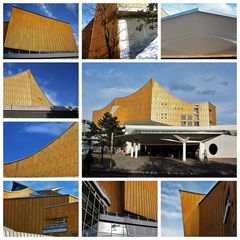 Die "Außenhaut" der  Berliner Philharmonie