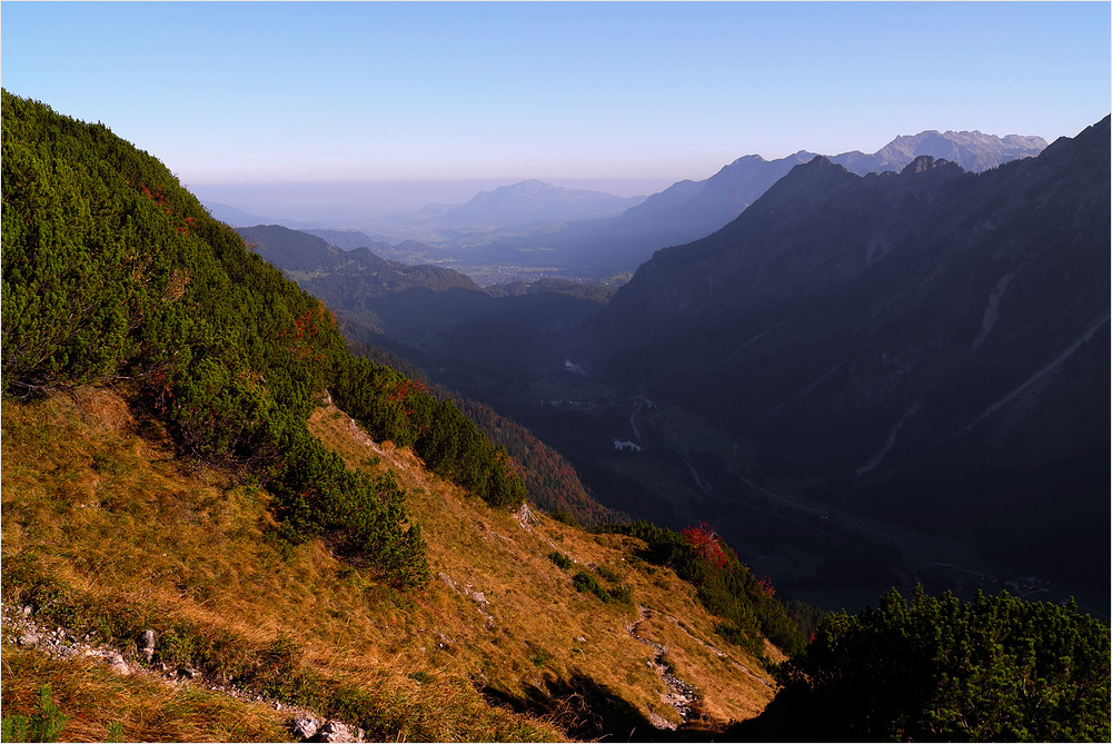 Die Aussicht genießen