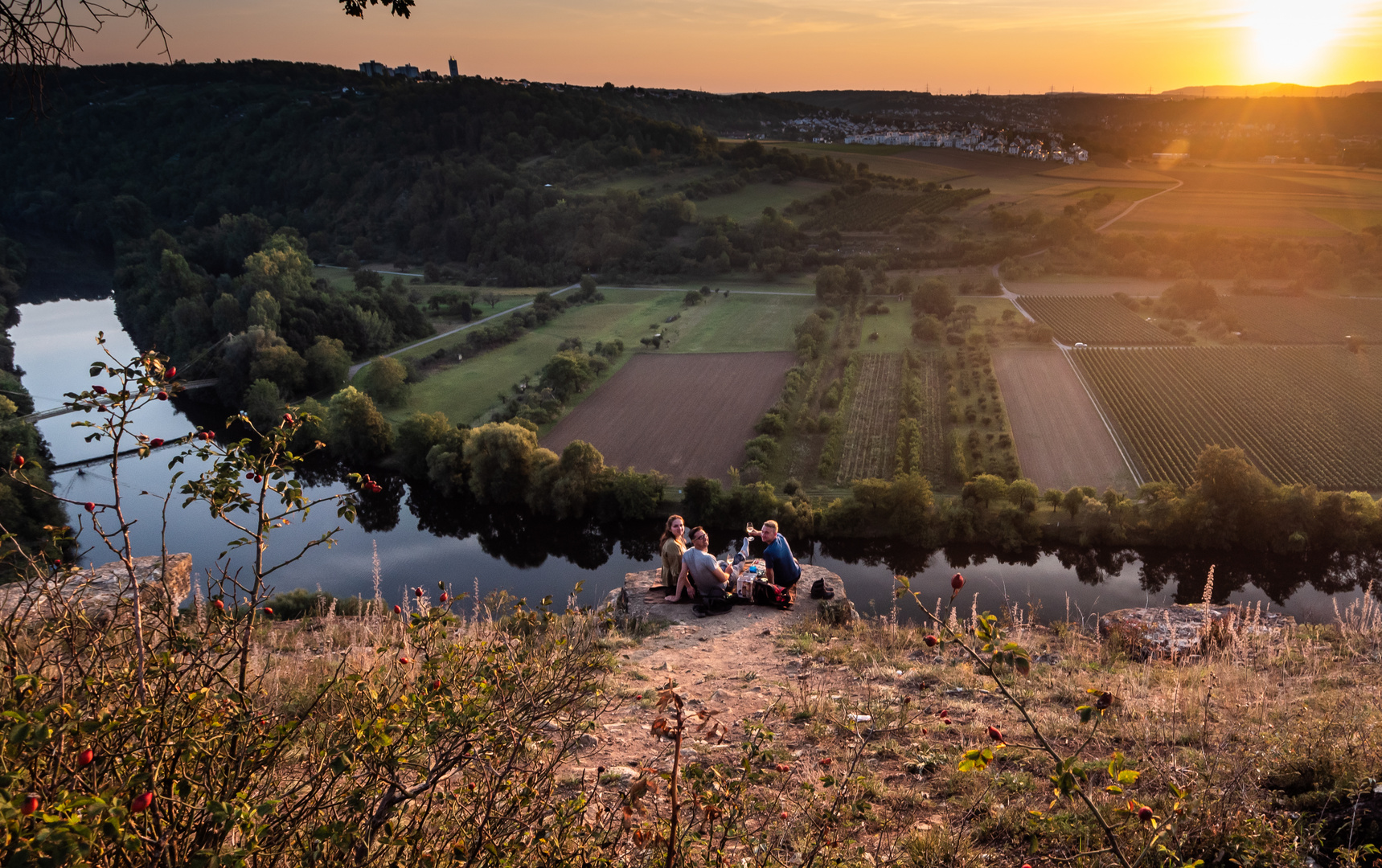 Die Aussicht geniessen